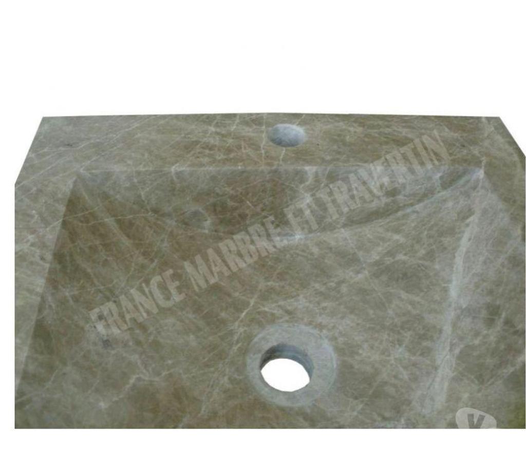  Var Forcalqueiret - 83136 - Photos Vivastreet Marbre Marron Emperador Evier 40x50 cm REF 287