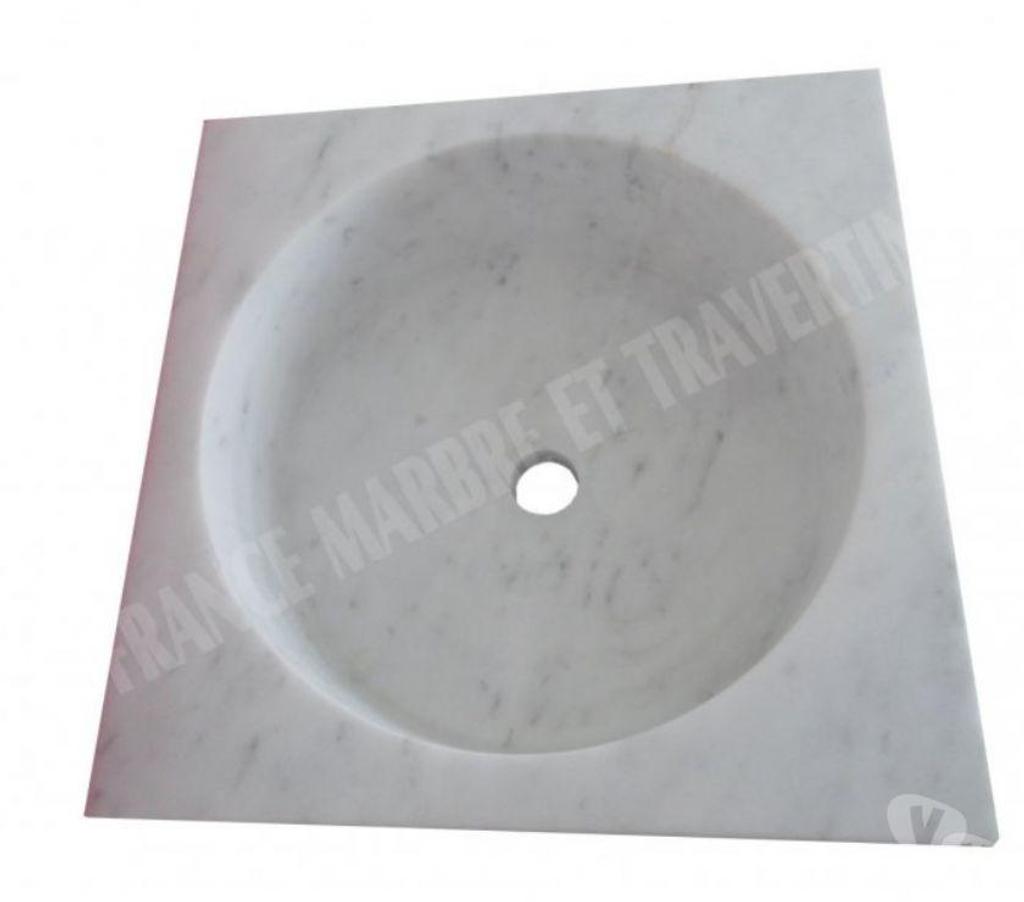  Var Forcalqueiret - 83136 - Photos Vivastreet Marbre Blanc Carre Vasque 45x45 cm REF 2086