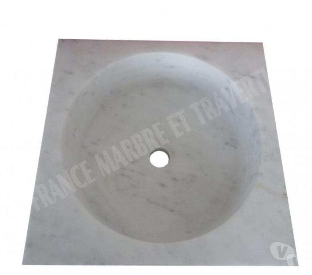  Var Forcalqueiret - 83136 - Photos Vivastreet Marbre Blanc Carre Vasque 45x45 cm REF 2086