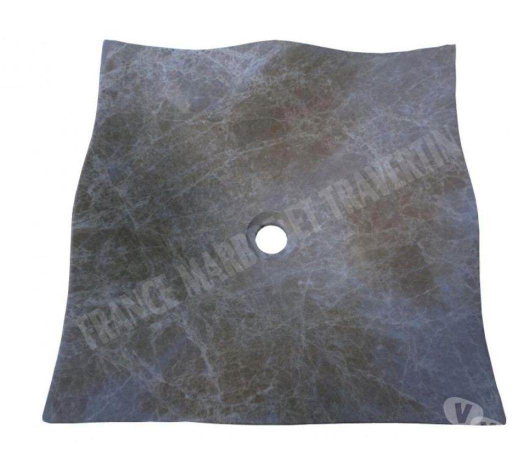  Var Forcalqueiret - 83136 - Photos Vivastreet Marbre Emperador Carre Vasque Feuille 41x41 cm REF 1961