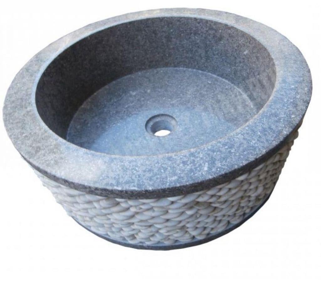  Var Forcalqueiret - 83136 - Photos Vivastreet Marbre Rustic Vert Vasque Cylindre Galet REF 1567