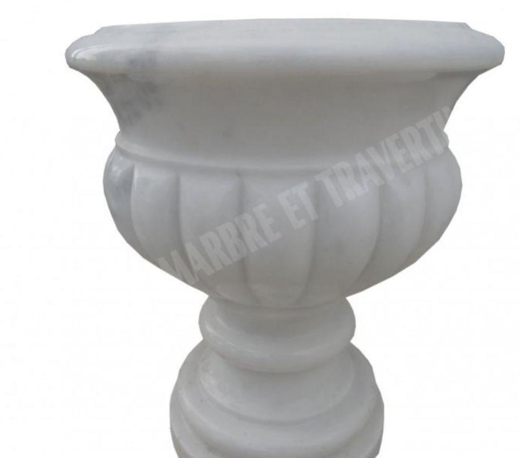  Var Forcalqueiret - 83136 - Photos Vivastreet Marbre Afyon Blanc Pot à Fleurs 50x50 cm REF 2118