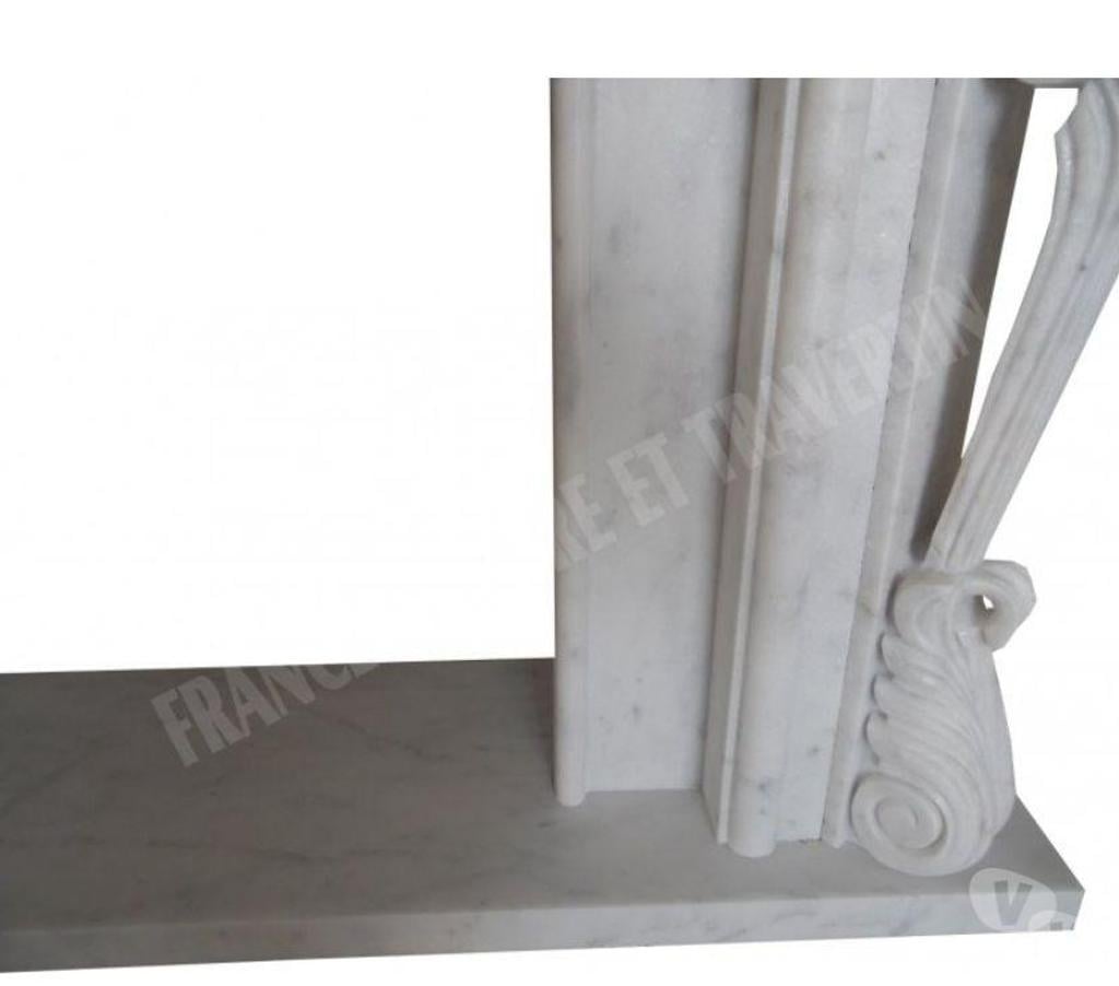  Var Forcalqueiret - 83136 - Photos Vivastreet Marbre Afyon Blanc Cheminée 160x120 cm REF 2108