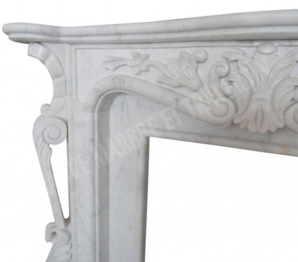  Var Forcalqueiret - 83136 - Photos Vivastreet Marbre Afyon Blanc Cheminée 160x120 cm REF 2108