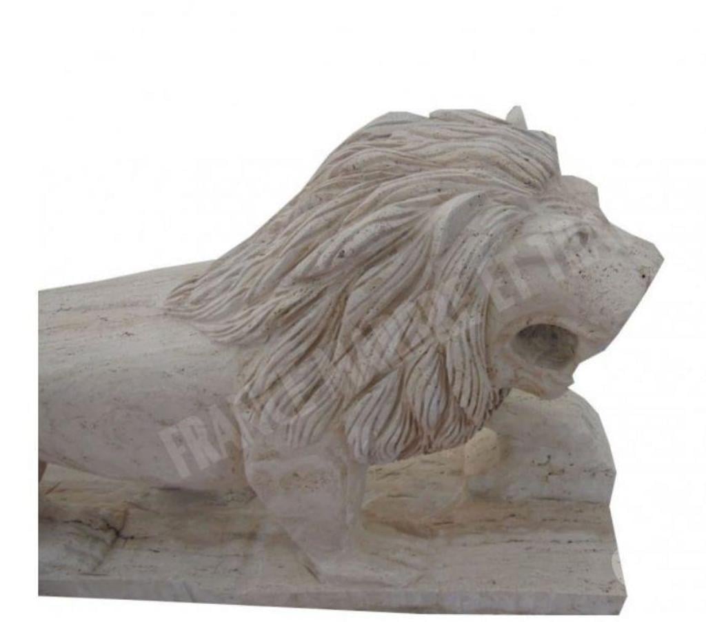  Var Forcalqueiret - 83136 - Photos Vivastreet Travertin Classique Beige Lion Sculpture 125x80 cm REF 1819