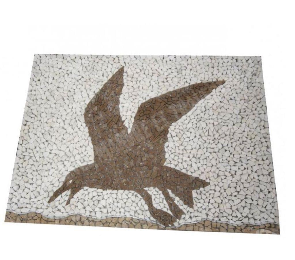  Var Forcalqueiret - 83136 - Photos Vivastreet Travertin Mixte Tableau Mouette 92x66 cm REF 806