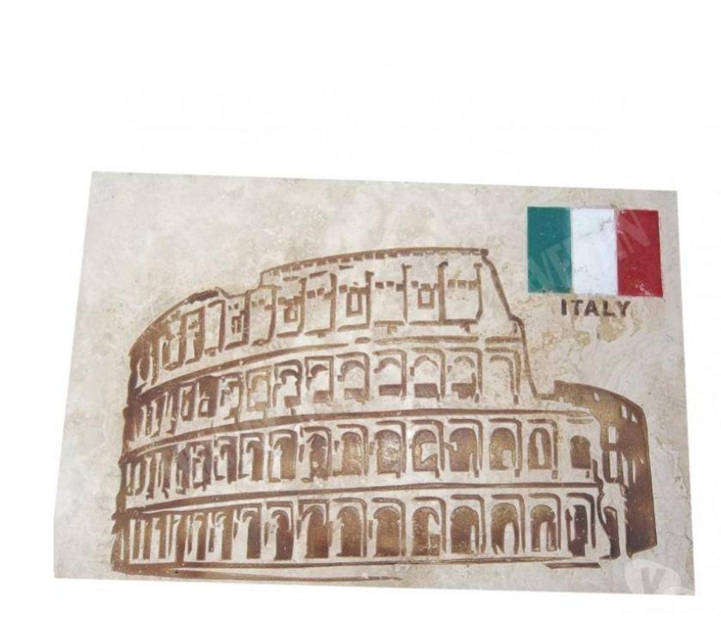  Var Forcalqueiret - 83136 - Photos Vivastreet Travertin Tableau Colisée de Rome 40x61 cm REF 800