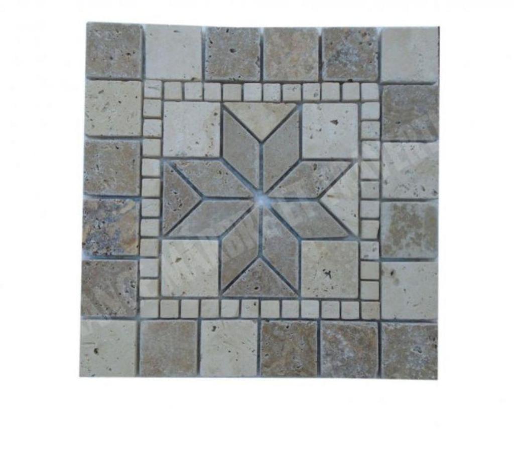  Var Forcalqueiret - 83136 - Photos Vivastreet Travertin Multicolore Rosace 30,5x30,5 cm REF 3133