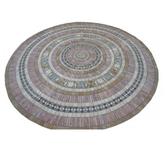 Travertin Mixte Rosace Ronde Diametre 200 cm REF 1543