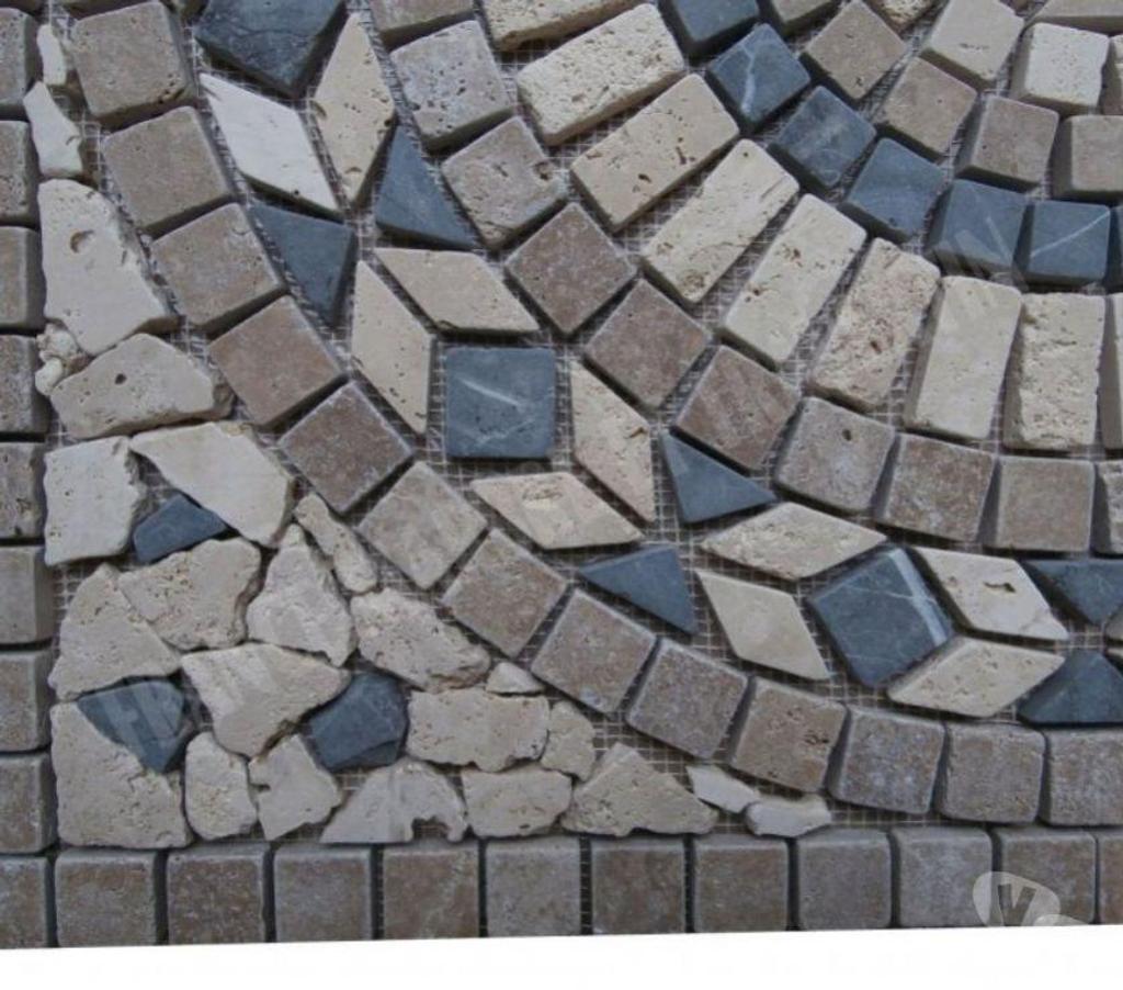  Var Forcalqueiret - 83136 - Photos Vivastreet Travertin Mixte Rosace 61x61 cm REF 1050