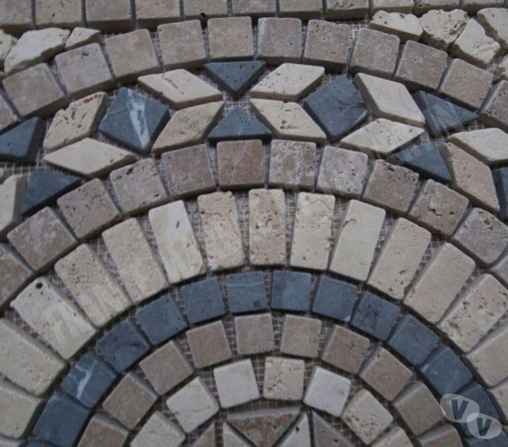  Var Forcalqueiret - 83136 - Photos Vivastreet Travertin Mixte Rosace 61x61 cm REF 1050