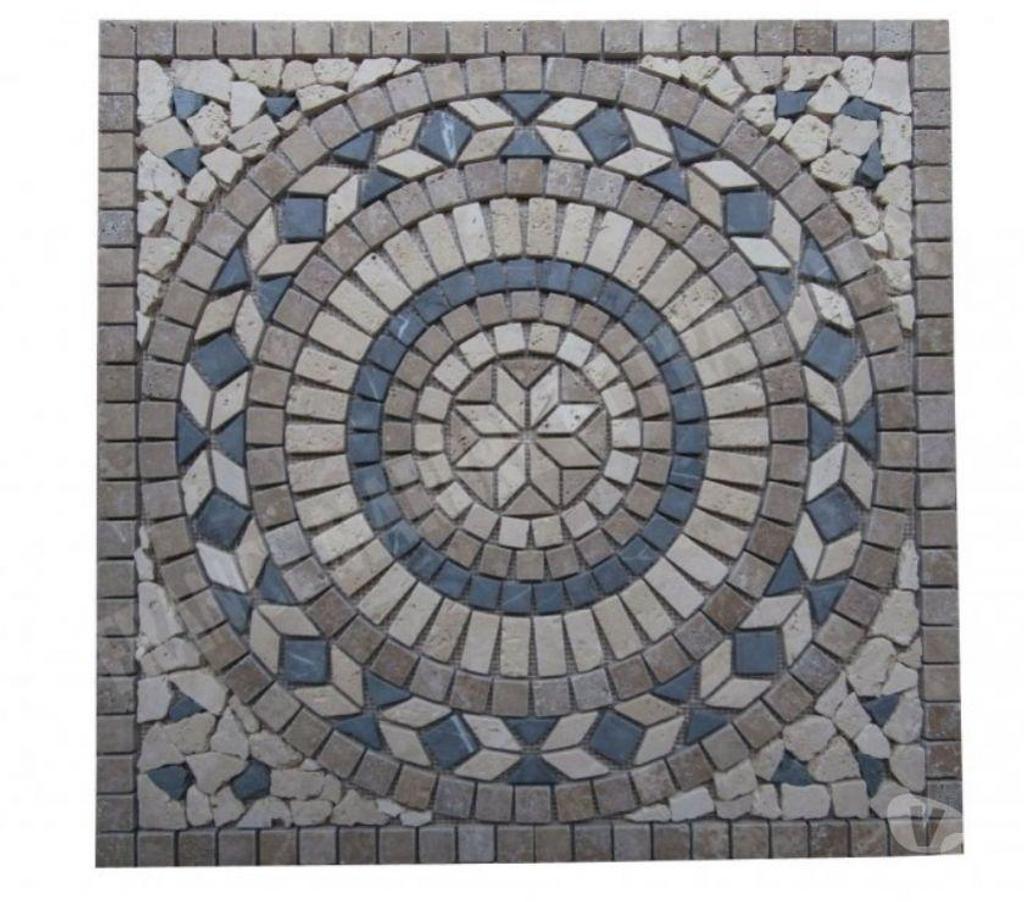  Var Forcalqueiret - 83136 - Photos Vivastreet Travertin Mixte Rosace 61x61 cm REF 1050