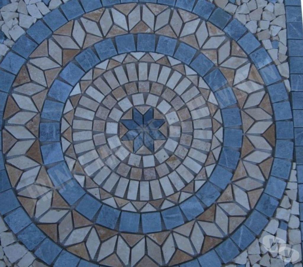  Var Forcalqueiret - 83136 - Photos Vivastreet Travertin Mixte Rosace 80x80 cm REF 1048