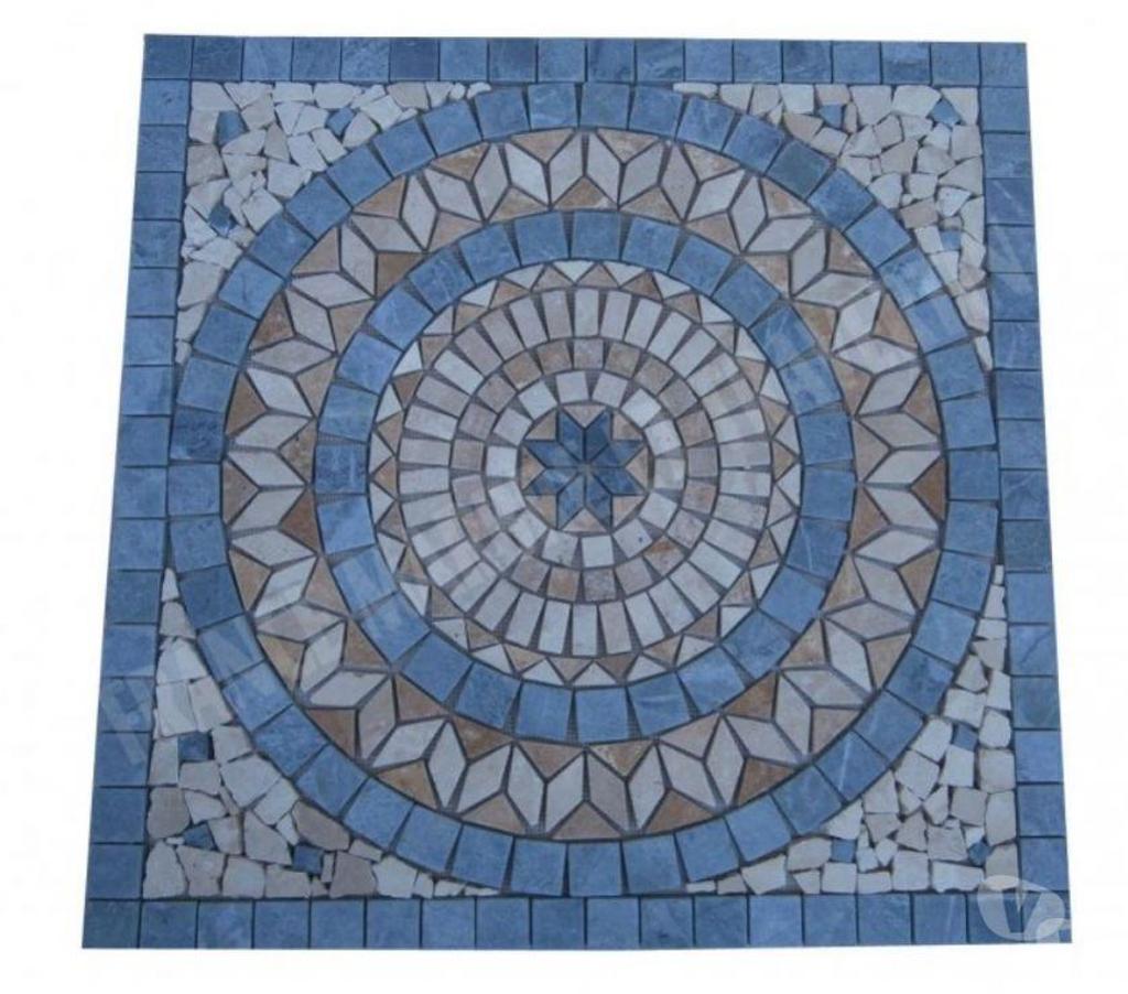  Var Forcalqueiret - 83136 - Photos Vivastreet Travertin Mixte Rosace 80x80 cm REF 1048