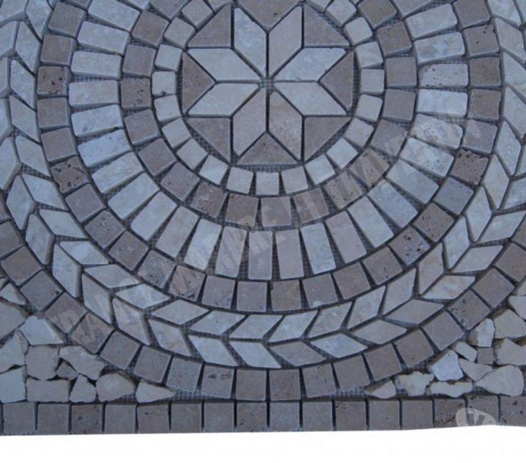  Var Forcalqueiret - 83136 - Photos Vivastreet Travertin Mixte Rosace 61x61 cm REF 1047