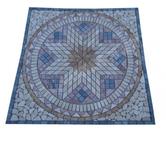 Travertin Mixte Rosace 91x91 cm REF 1046