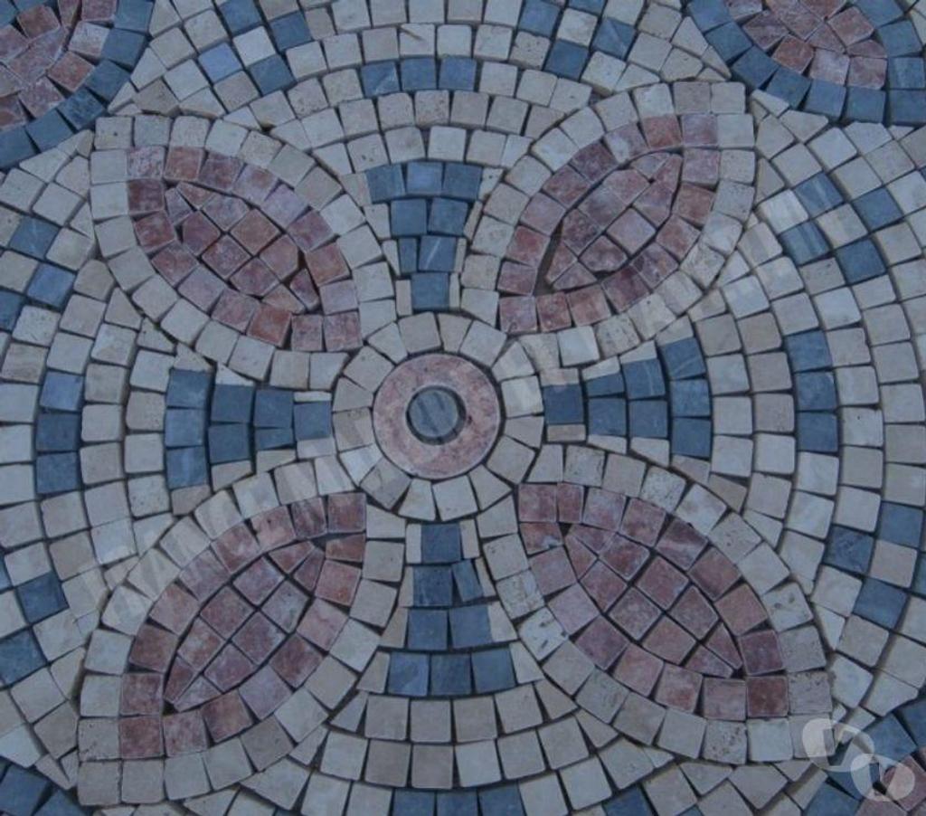  Var Forcalqueiret - 83136 - Photos Vivastreet Travertin Mixte Rosace 91x91 cm REF 1045