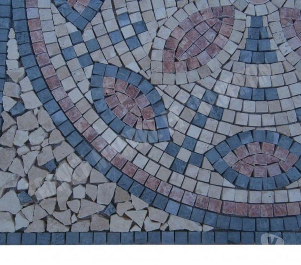  Var Forcalqueiret - 83136 - Photos Vivastreet Travertin Mixte Rosace 91x91 cm REF 1045