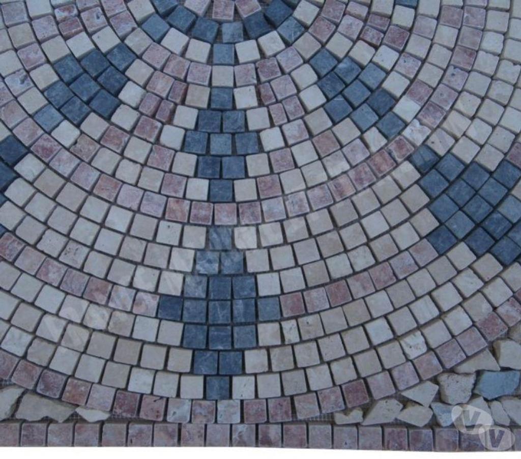  Var Forcalqueiret - 83136 - Photos Vivastreet Travertin Mixte Rosace 91x91 cm REF 1043