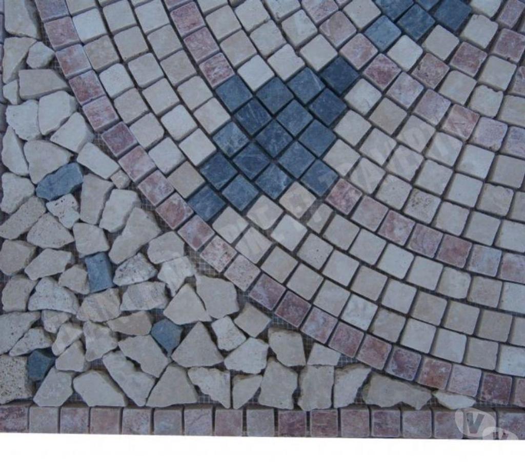  Var Forcalqueiret - 83136 - Photos Vivastreet Travertin Mixte Rosace 91x91 cm REF 1043