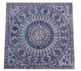 Travertin Mixte Rosace 61x61 cm REF 1042
