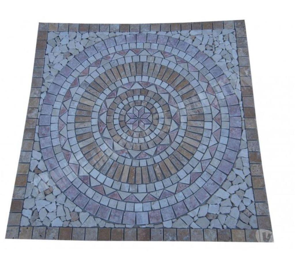  Var Forcalqueiret - 83136 - Photos Vivastreet Travertin Mixte Rosace 91x91 cm REF 1041