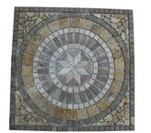 Travertin Mixte Rosace 61x61 cm REF 551