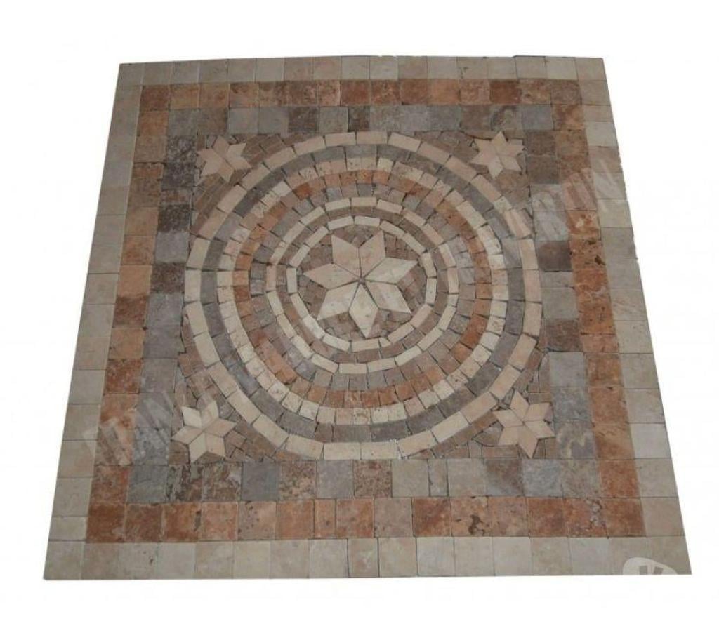  Var Forcalqueiret - 83136 - Photos Vivastreet Travertin Mixte Rosace 80x80 cm REF 549