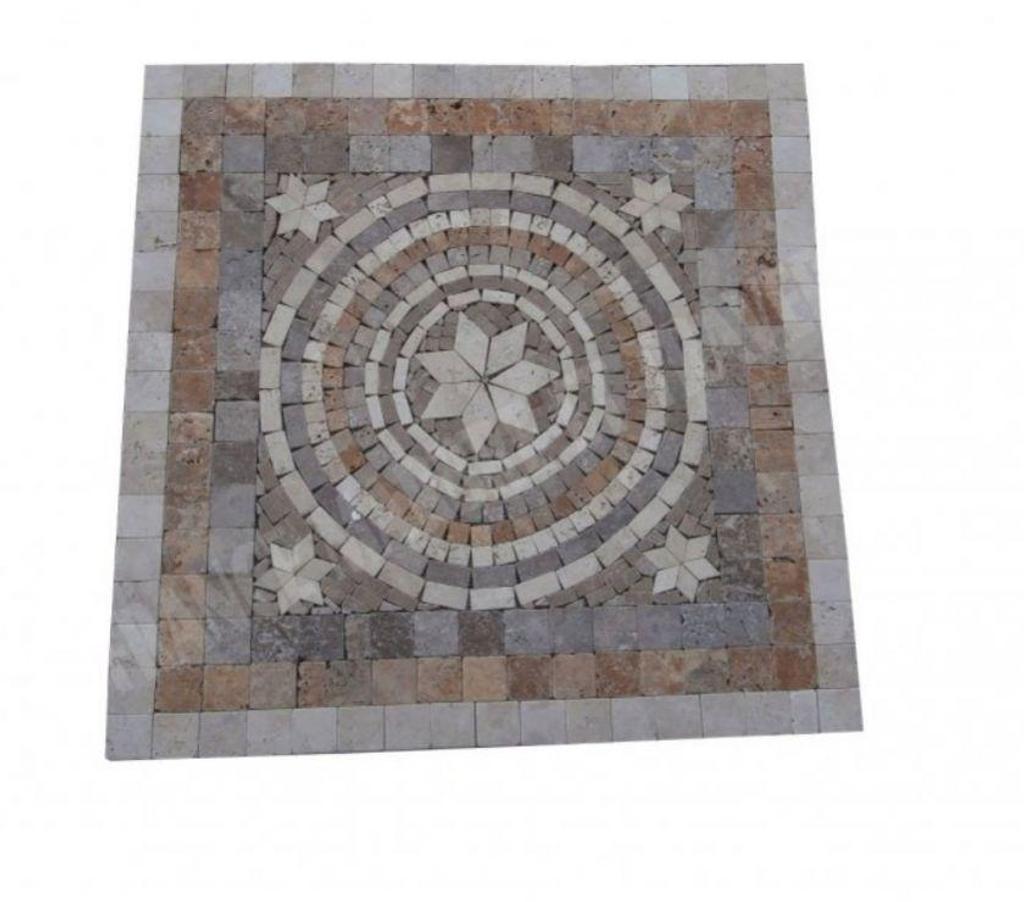  Var Forcalqueiret - 83136 - Photos Vivastreet Travertin Mixte Rosace 80x80 cm REF 549