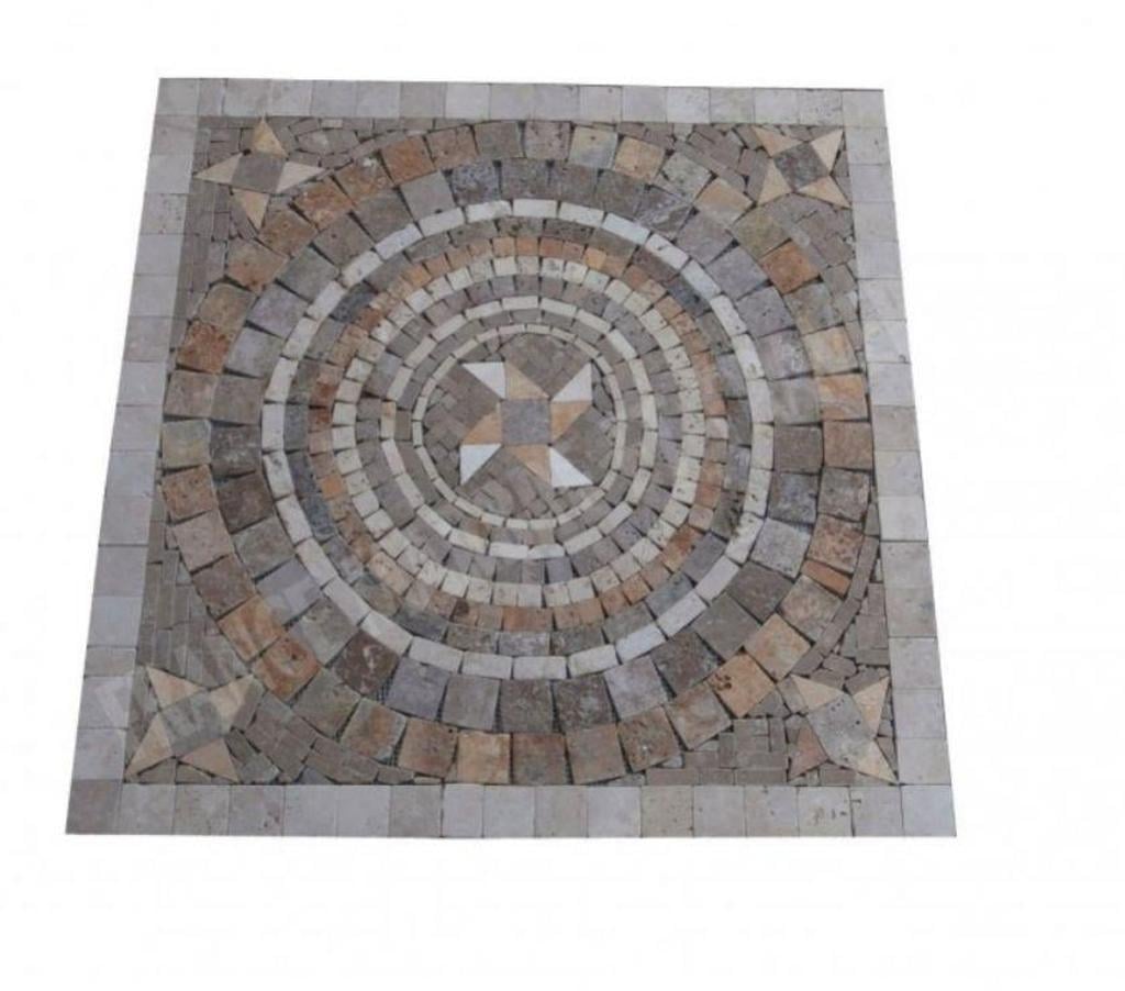  Var Forcalqueiret - 83136 - Photos Vivastreet Travertin Mixte Rosace 80x80 cm REF 549