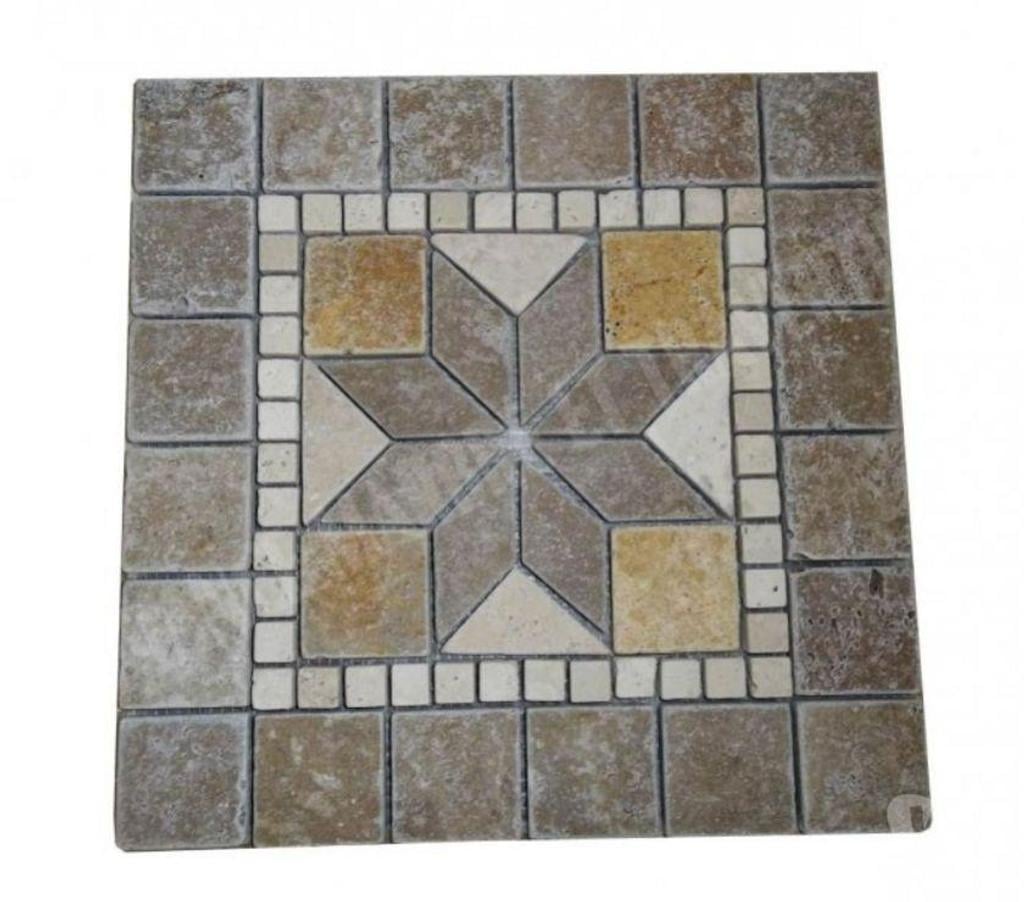  Var Forcalqueiret - 83136 - Photos Vivastreet Travertin Multicolore Rosace 30,5x30,5 cm REF 249