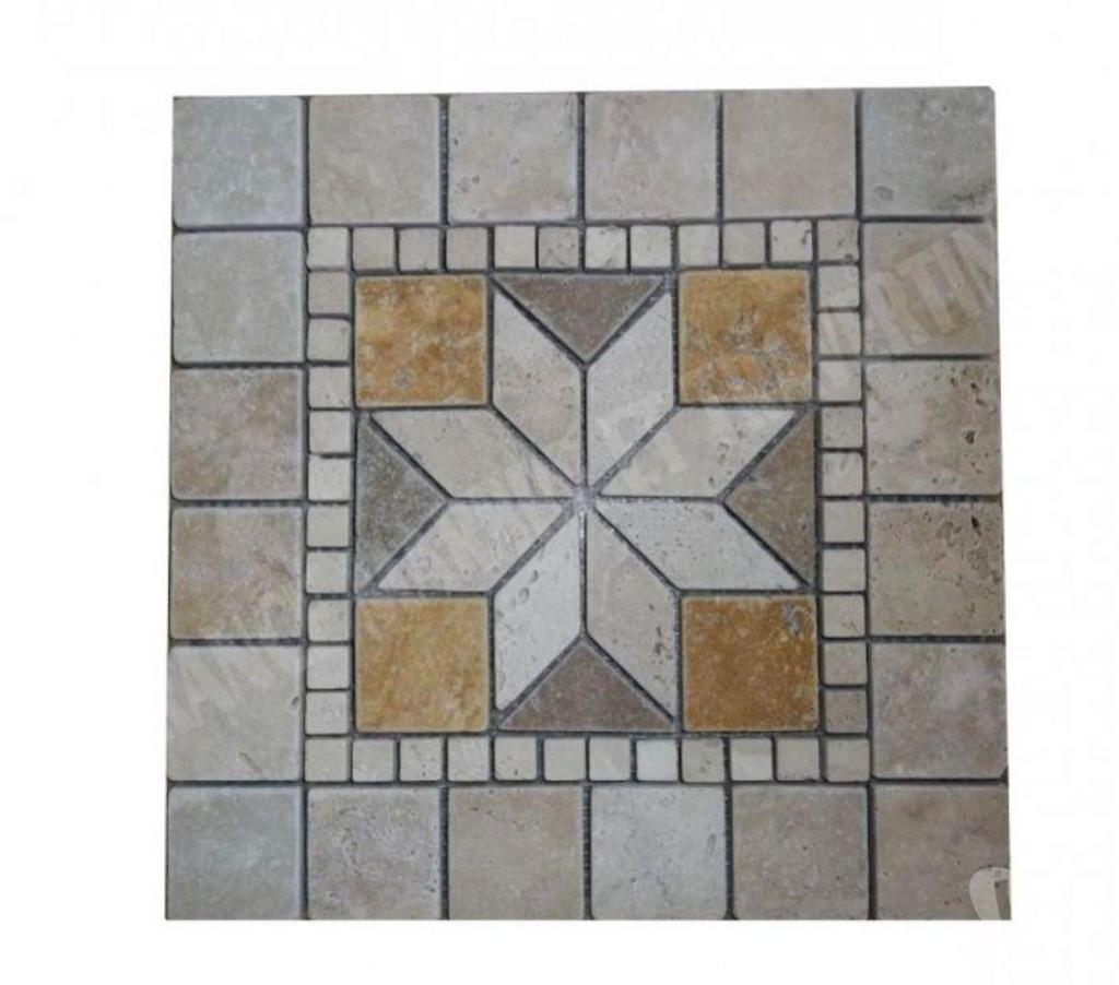  Var Forcalqueiret - 83136 - Photos Vivastreet Travertin Multicolore Rosace 30,5x30,5 cm REF 249