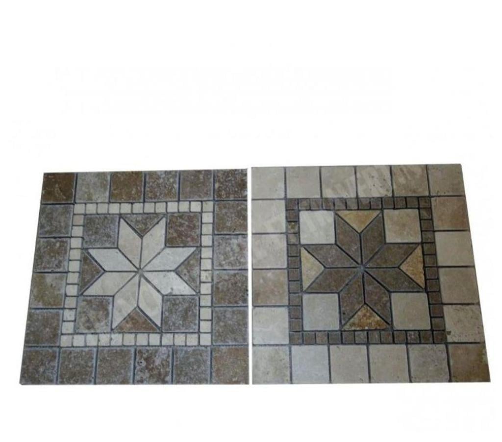  Var Forcalqueiret - 83136 - Photos Vivastreet Travertin Multicolore Rosace 30,5x30,5 cm REF 249