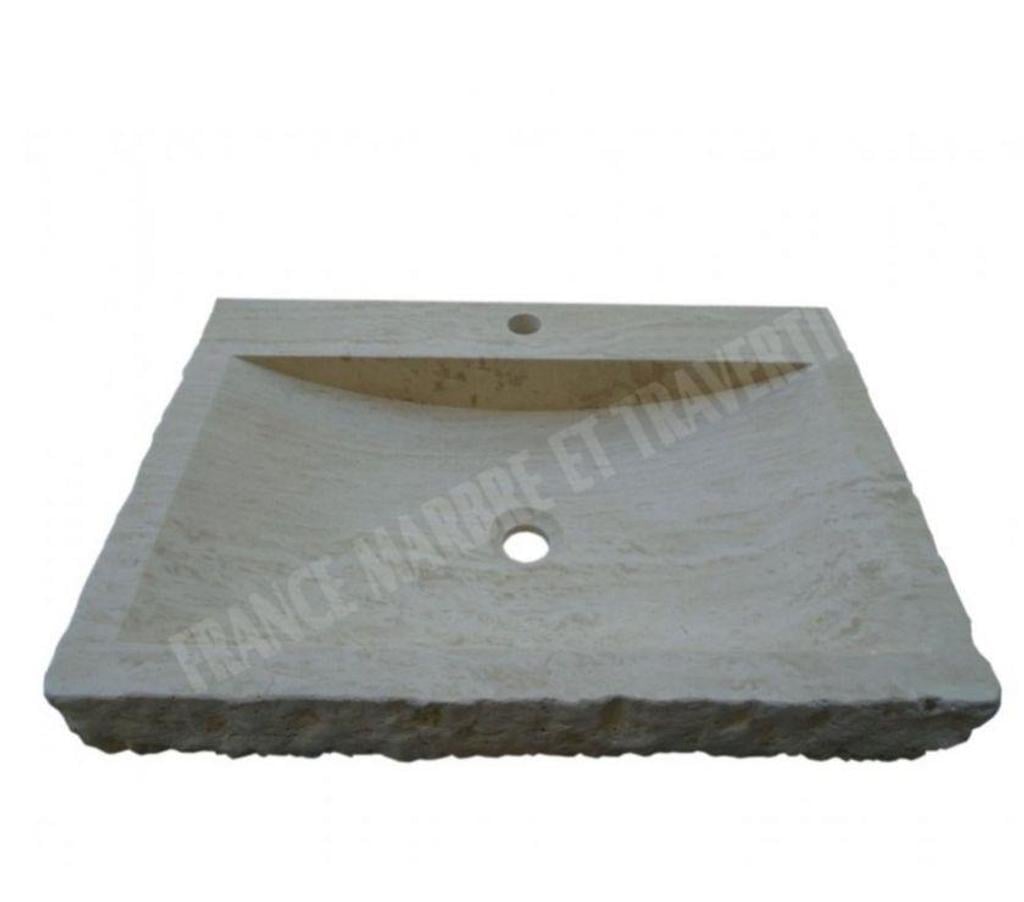  Var Forcalqueiret - 83136 - Photos Vivastreet Travertin Classique Beige Evier 70x50 cm Éclate REF 167