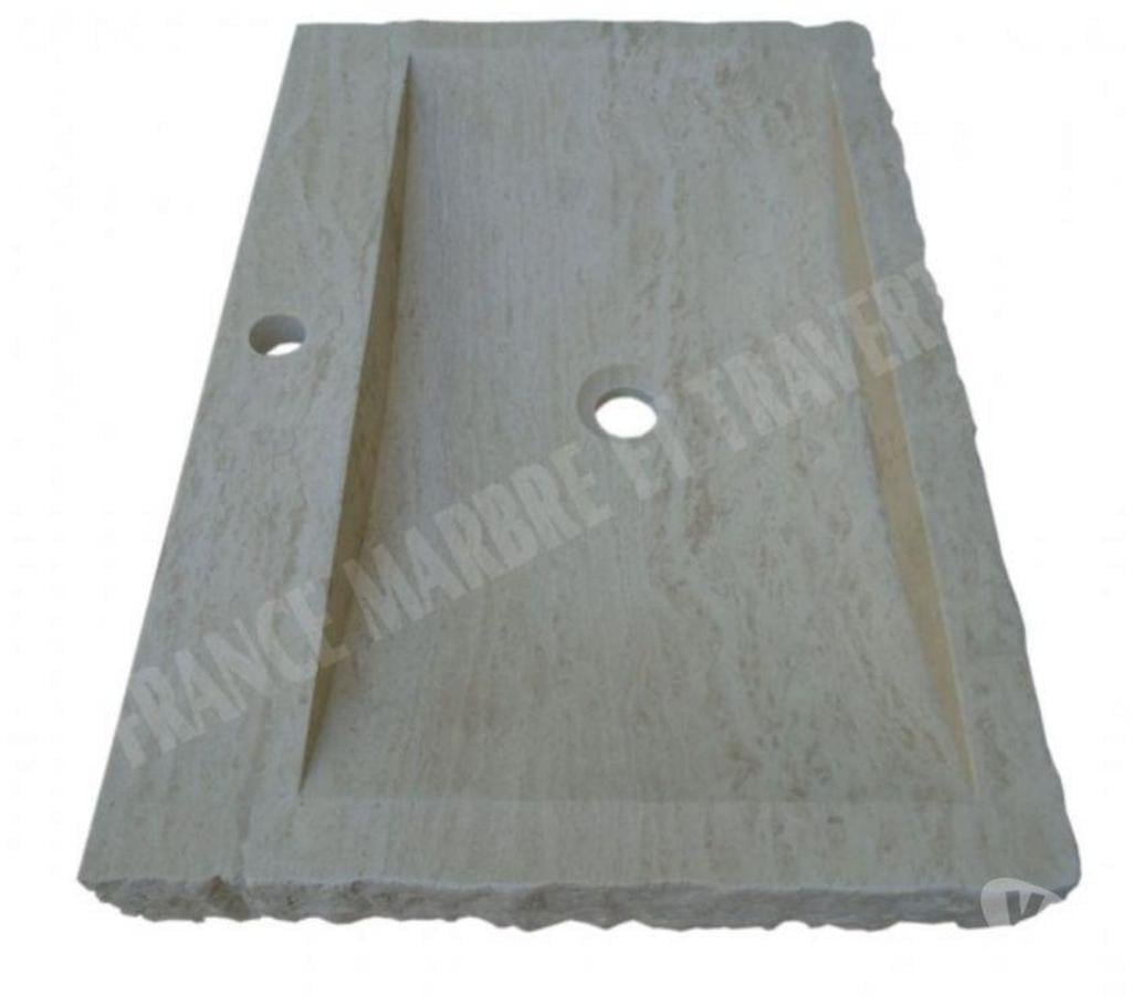  Var Forcalqueiret - 83136 - Photos Vivastreet Travertin Classique Beige Evier 70x50 cm Éclate REF 167