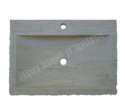 Bricolage - Jardin - Outillage Forcalqueiret Var - Photos Vivastreet Travertin Classique Beige Evier 70x50 cm Éclate REF 167