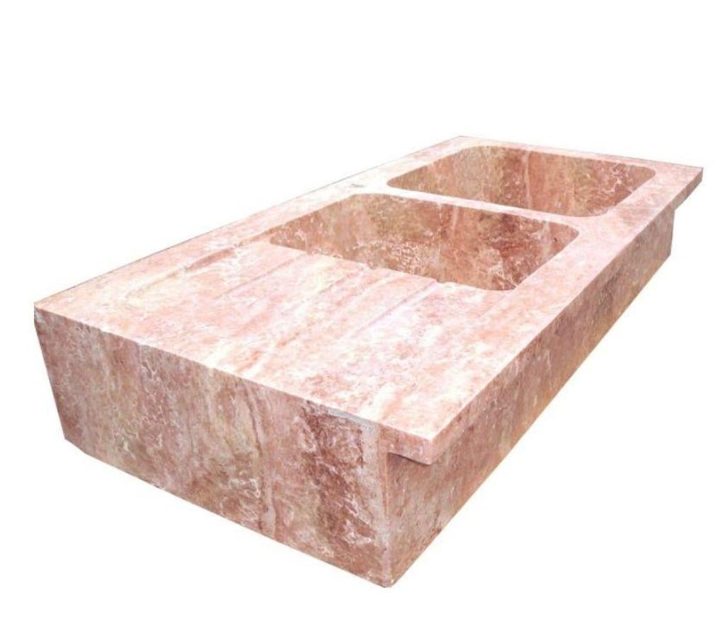  Var Forcalqueiret - 83136 - Photos Vivastreet Travertin Rose Rouge Évier 120x60 cm REF 357