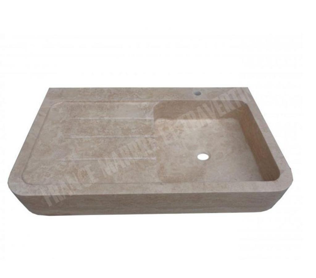  Var Forcalqueiret - 83136 - Photos Vivastreet Travertin Classique Évier 1 Bac 100x60 cm REF 912