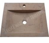 Travertin Walnut Évier 50x40 cm REF 1084