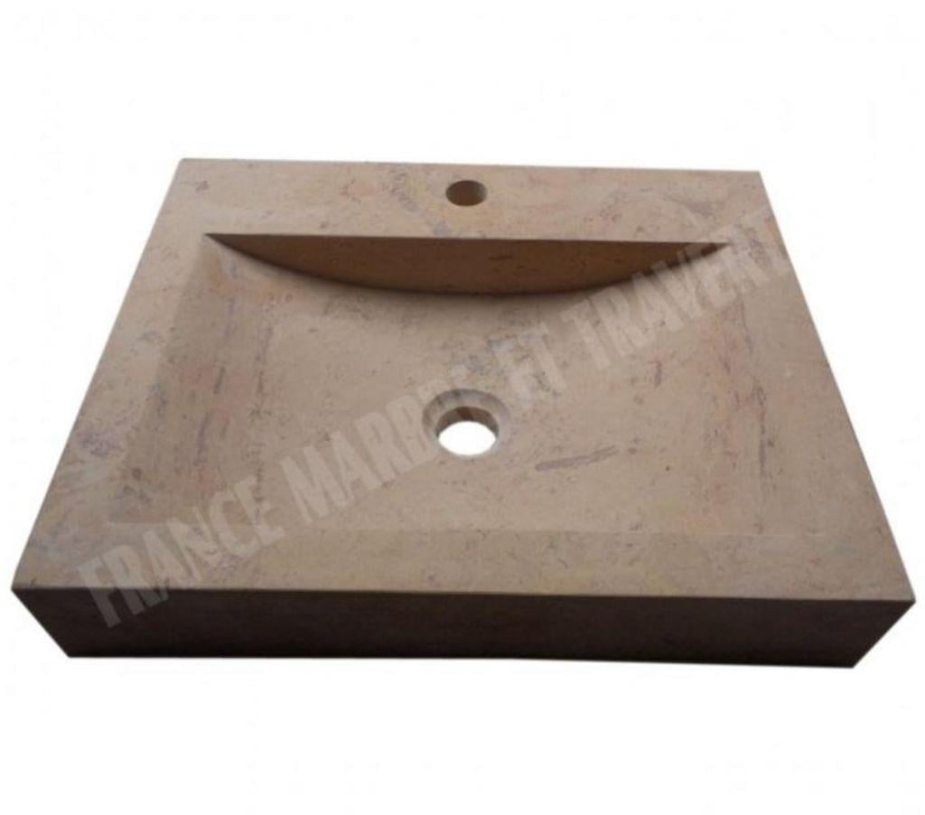  Var Forcalqueiret - 83136 - Photos Vivastreet Travertin Walnut Évier 50x40 cm REF 1084