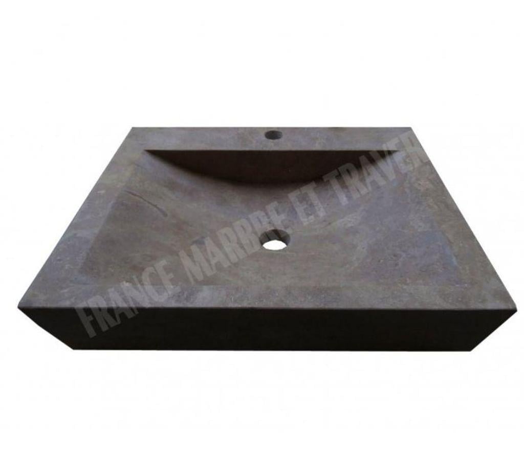  Var Forcalqueiret - 83136 - Photos Vivastreet Travertin Noce Marron Évier 40x50 cm REF 1305