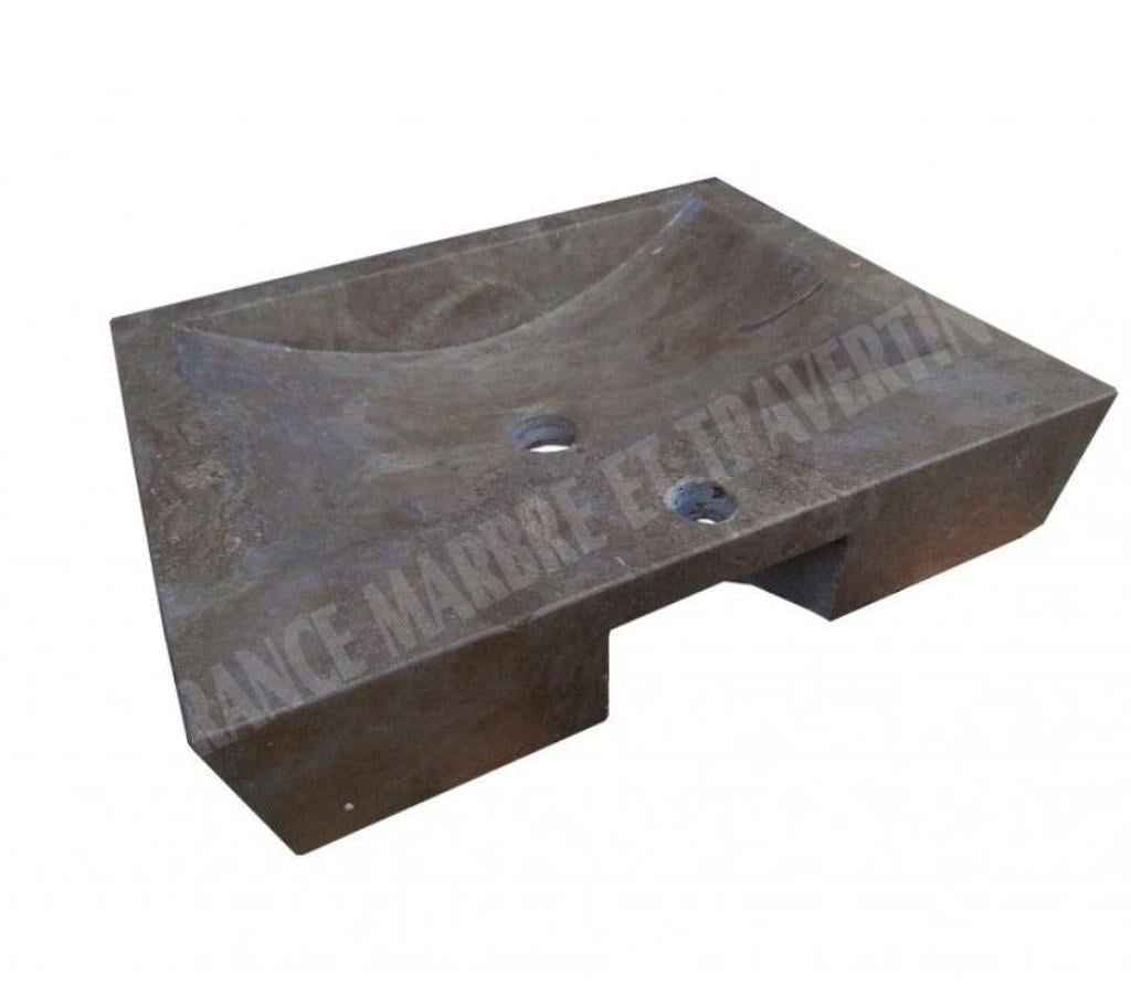  Var Forcalqueiret - 83136 - Photos Vivastreet Travertin Noce Marron Évier 40x50 cm REF 1305