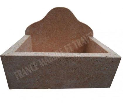 Bricolage - Jardin - Outillage Forcalqueiret Var - Photos Vivastreet Travertin Jaune Or Evier 40x25 cm REF 1448
