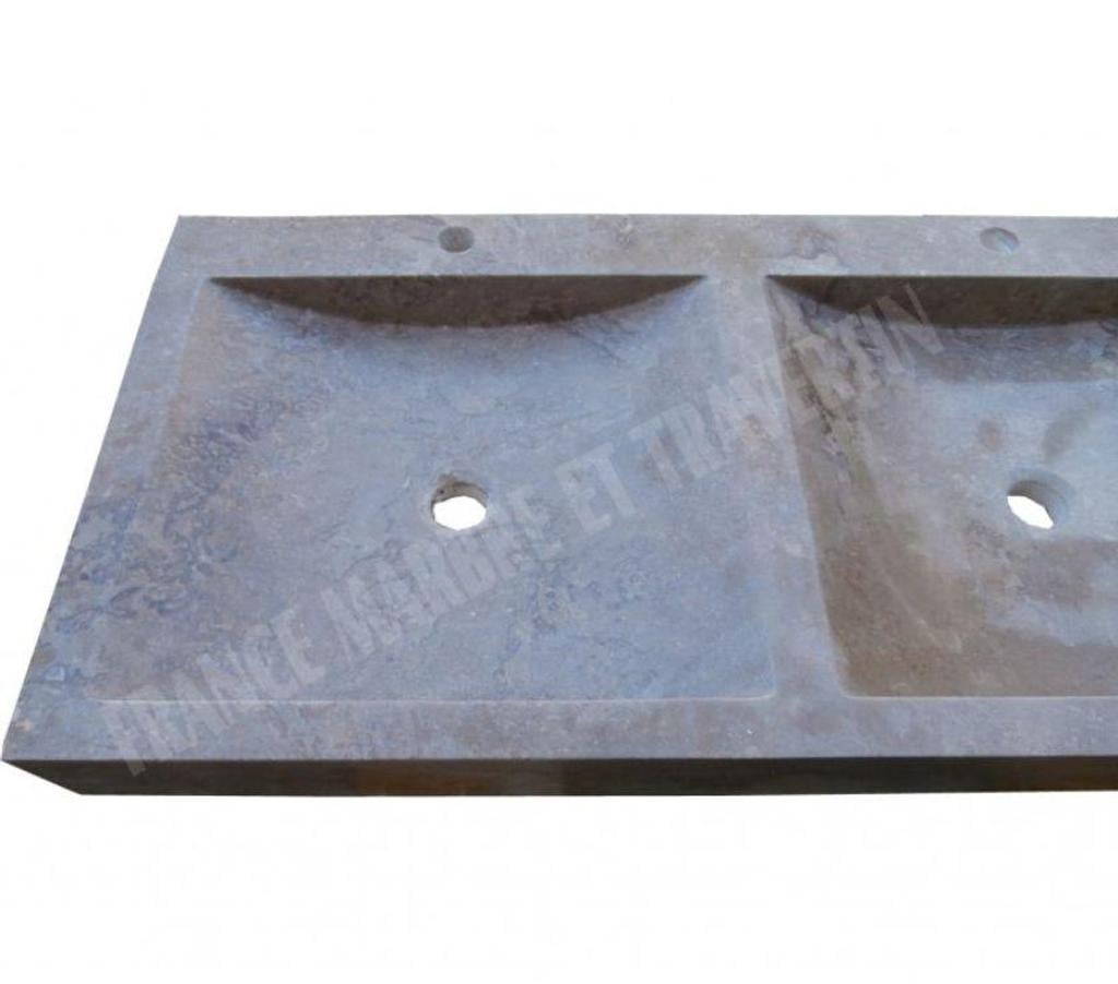  Var Forcalqueiret - 83136 - Photos Vivastreet Travertin Noce Marron Évier 2 Bacs 100x50 cm REF 1350