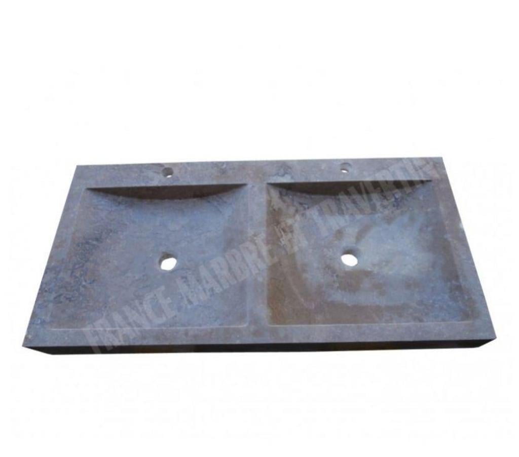  Var Forcalqueiret - 83136 - Photos Vivastreet Travertin Noce Marron Évier 2 Bacs 100x50 cm REF 1350