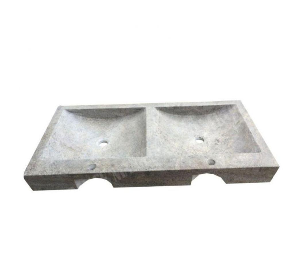  Var Forcalqueiret - 83136 - Photos Vivastreet Travertin Gris Silver Évier 2 Bacs 100x50 cm REF 1925