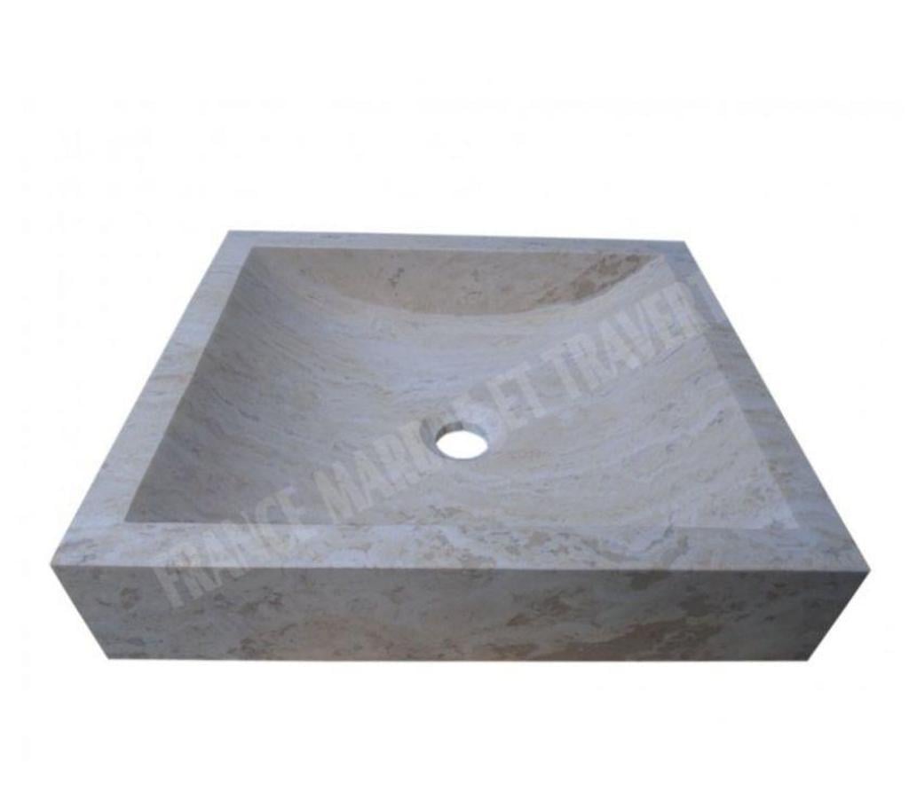  Var Forcalqueiret - 83136 - Photos Vivastreet Travertin Classique Beige Evier 45x40 cm REF 1755