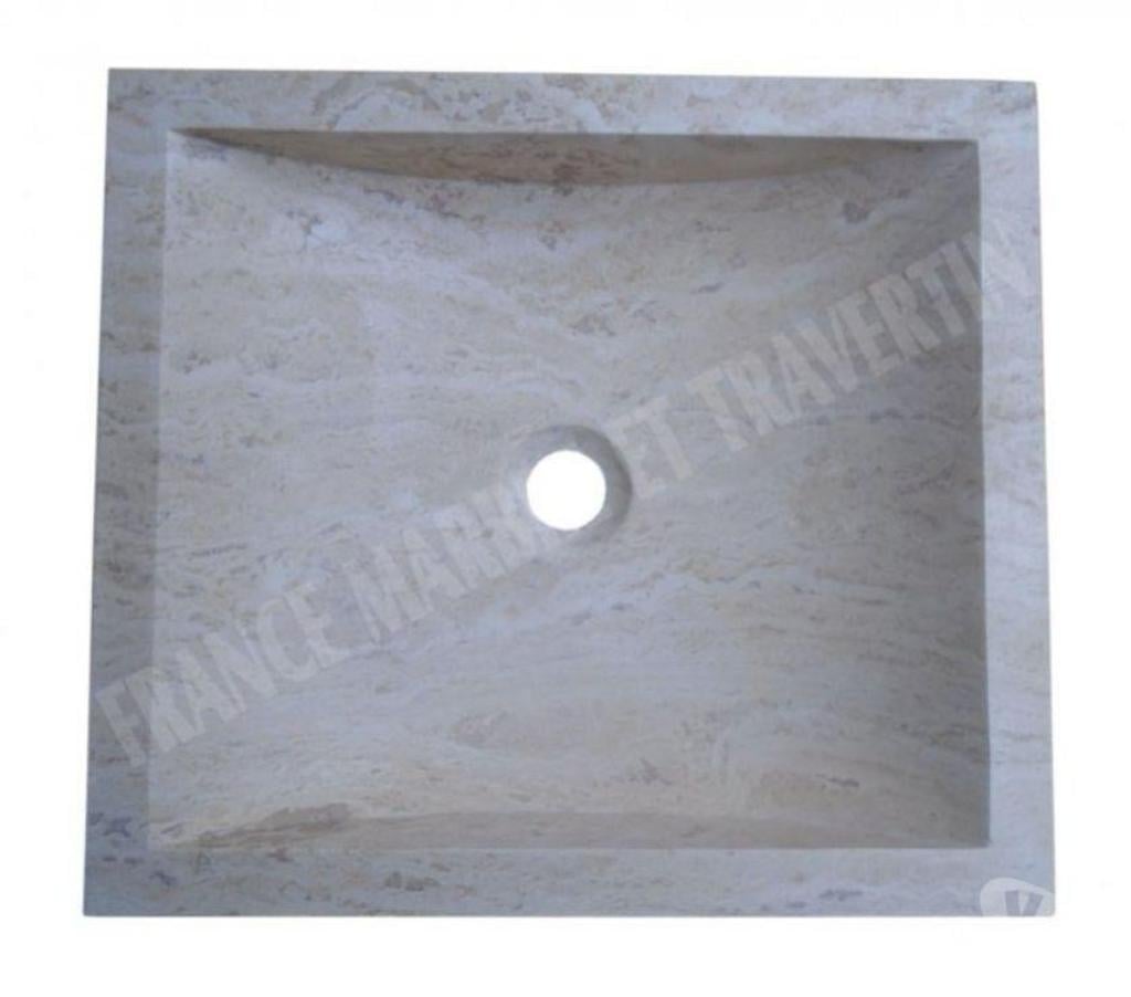  Var Forcalqueiret - 83136 - Photos Vivastreet Travertin Classique Beige Evier 45x40 cm REF 1755