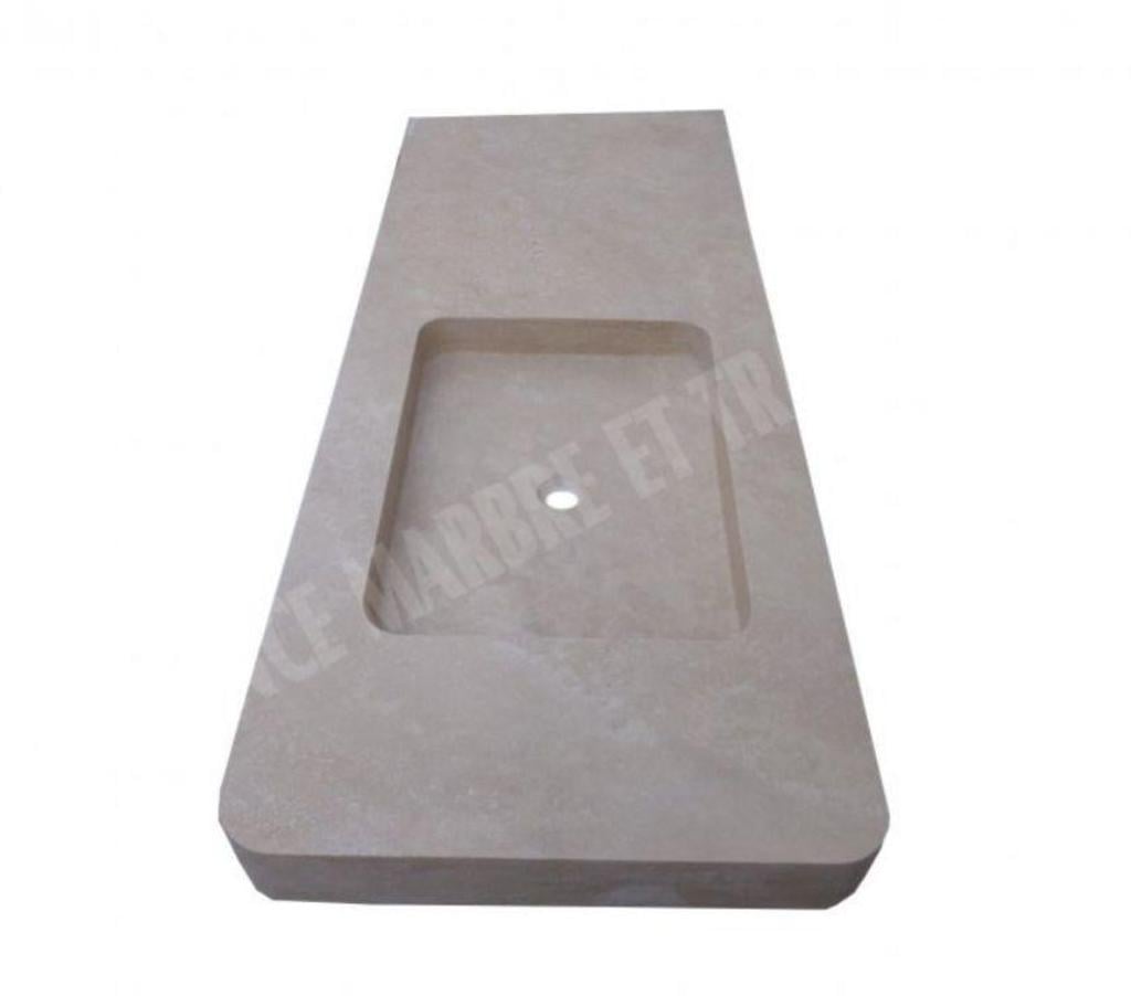  Var Forcalqueiret - 83136 - Photos Vivastreet Travertin Classique Évier 1 Bac 155x63 cm REF 1643