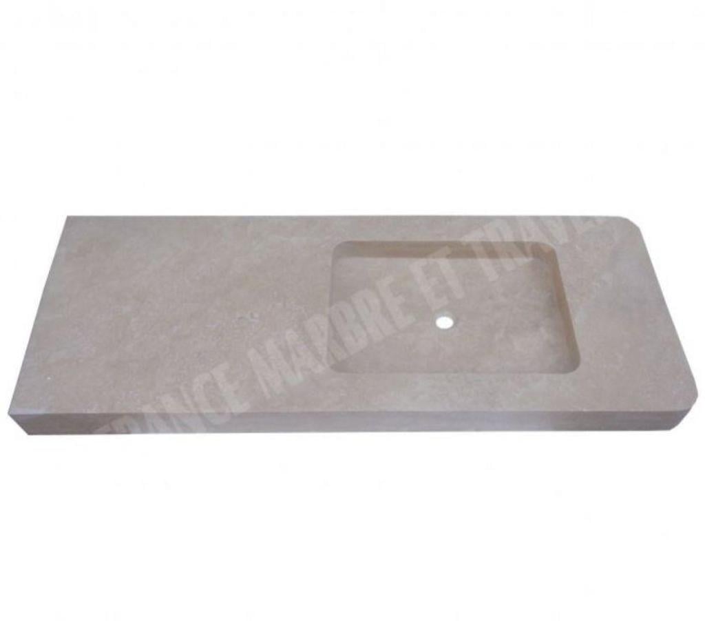  Var Forcalqueiret - 83136 - Photos Vivastreet Travertin Classique Évier 1 Bac 155x63 cm REF 1643